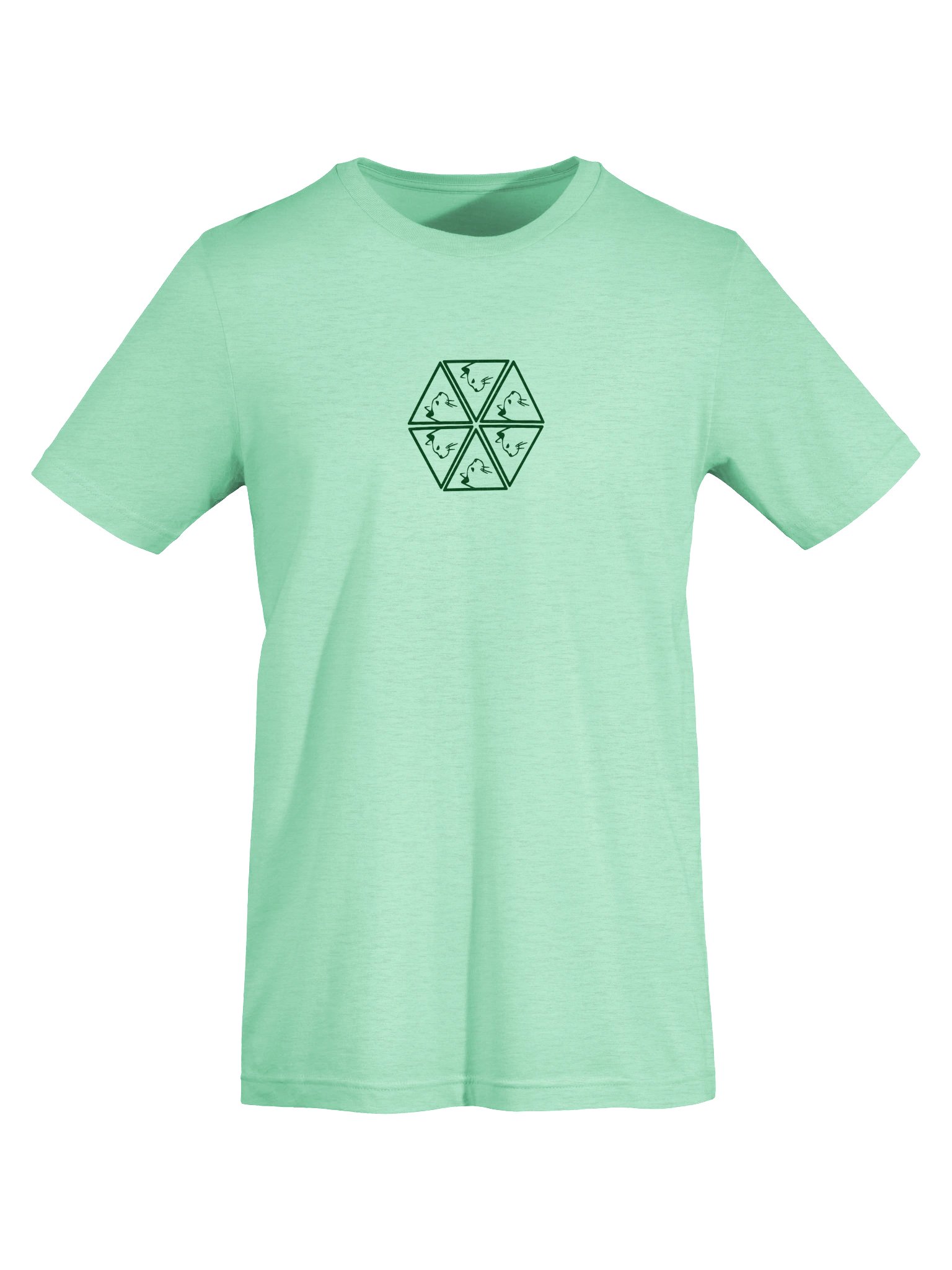 Mirror Image of a Cat in Dark Green |FEM FIT product image (5)