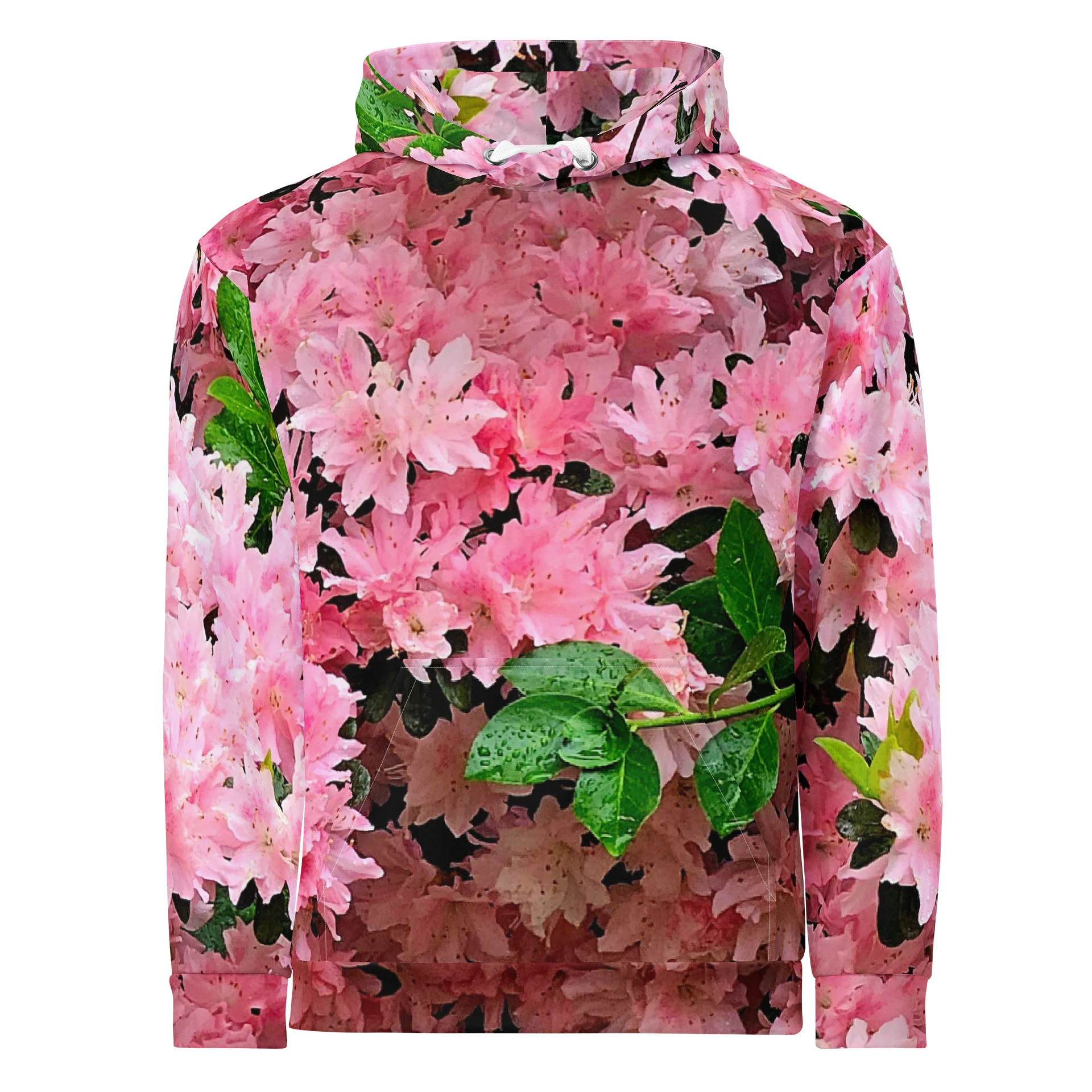 Pink Azaleas Unisex Cotton Hoodie product image (1)