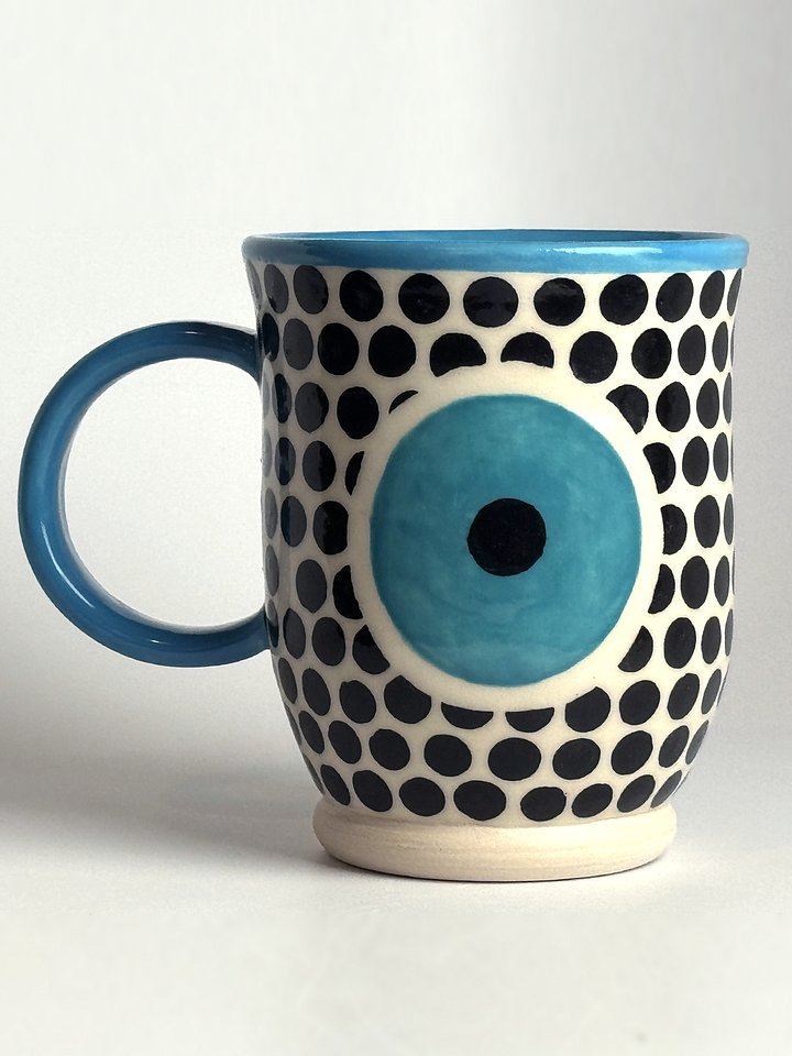 Blue Dot Mug with Nazar product image (1)