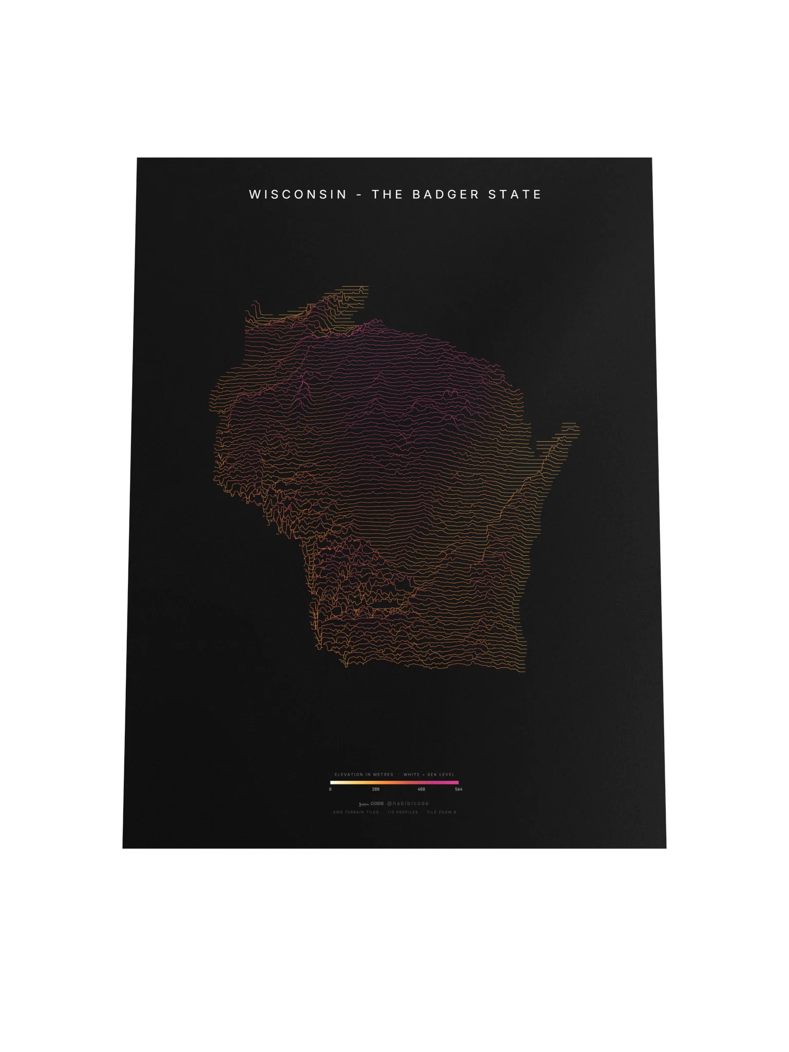 Ridgeline Poster - Wisconsin product image (4)