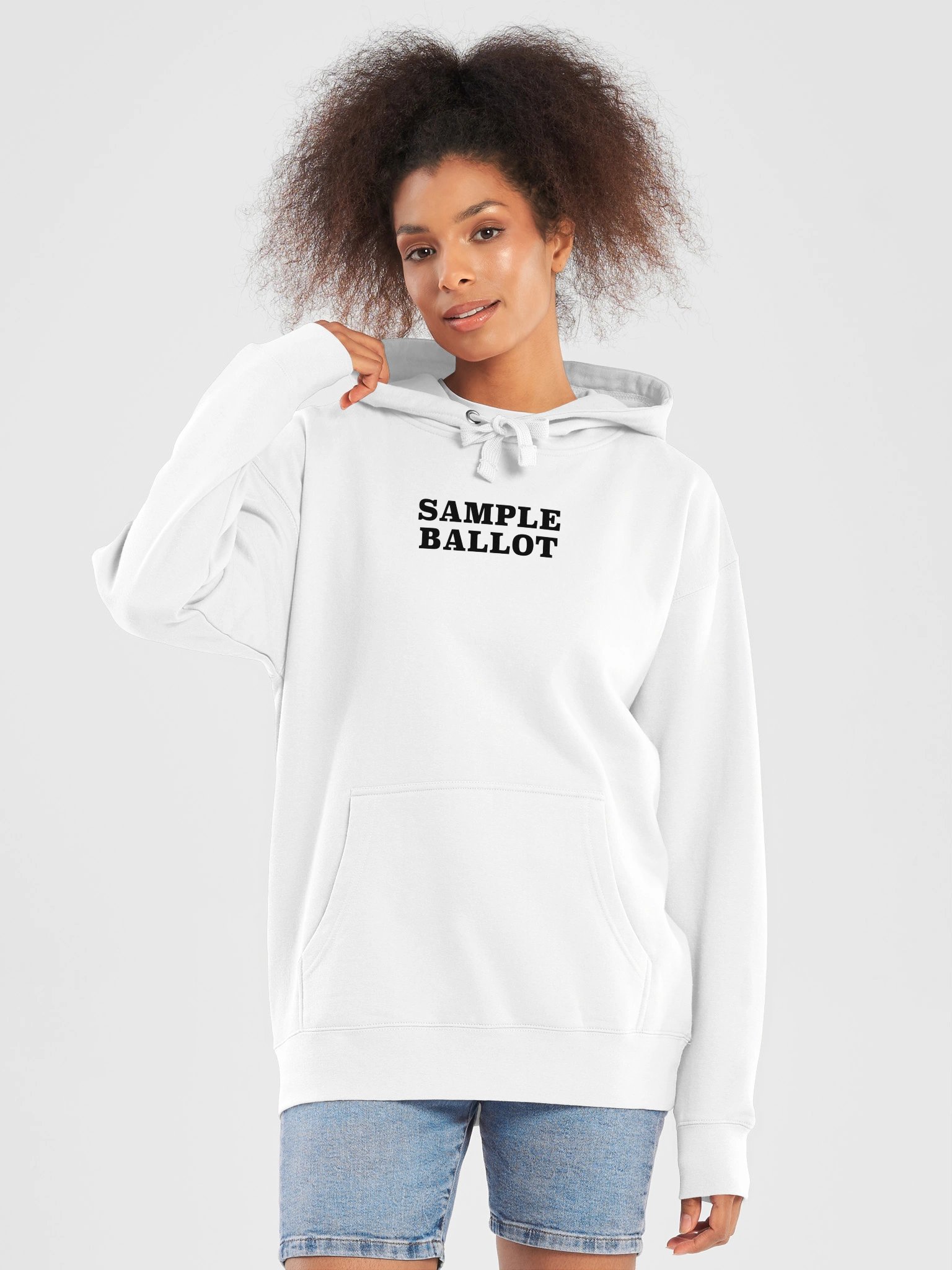 Sample Ballot Hoodie (Light) product image (5)