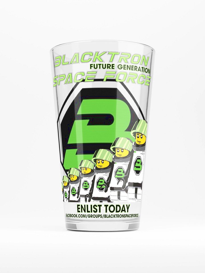 Future Space Force Recruitment Pint Glass product image (1)