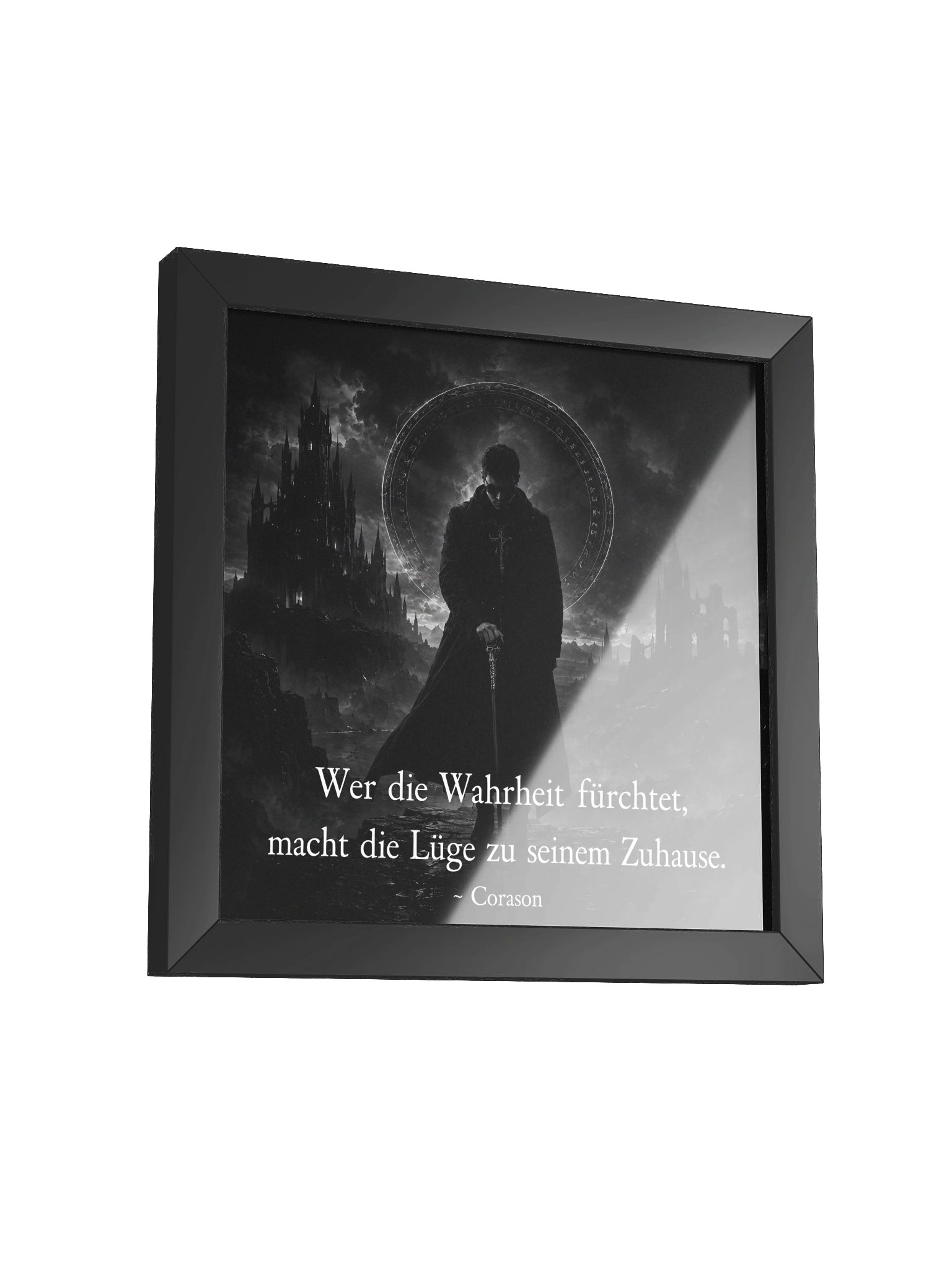 Wer die Wahrheit fürchtet Framed Poster product image (3)