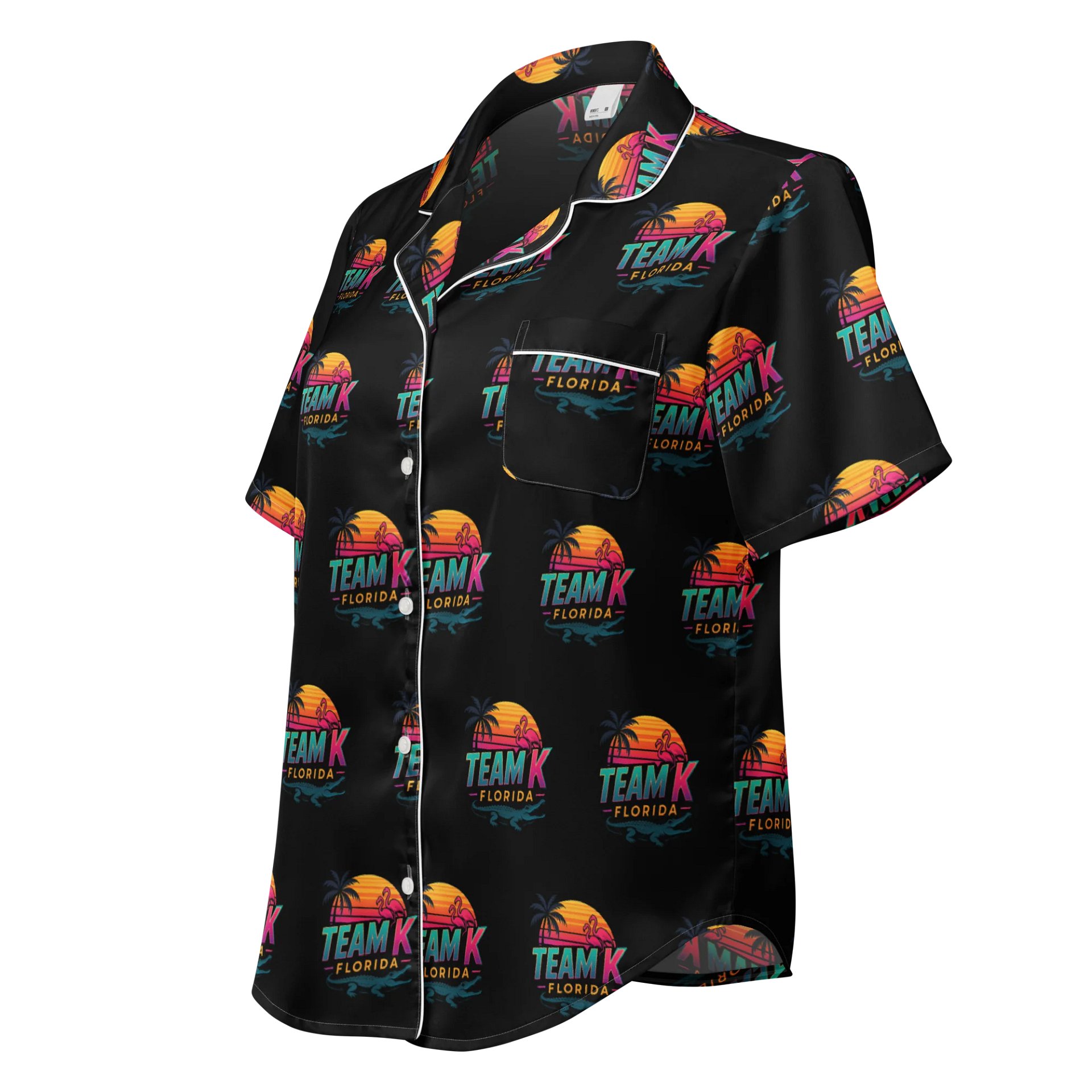 Team K Florida Women's Short Sleeve Pajama Top product image (1)