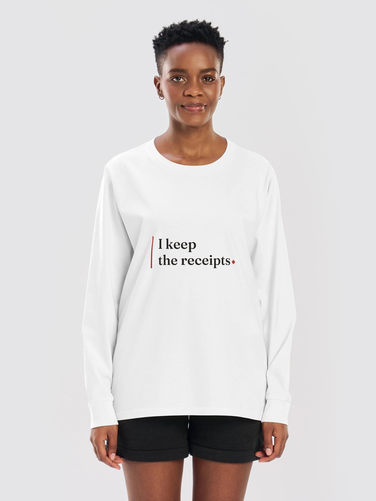 The Long Sleeve — White product image (5)