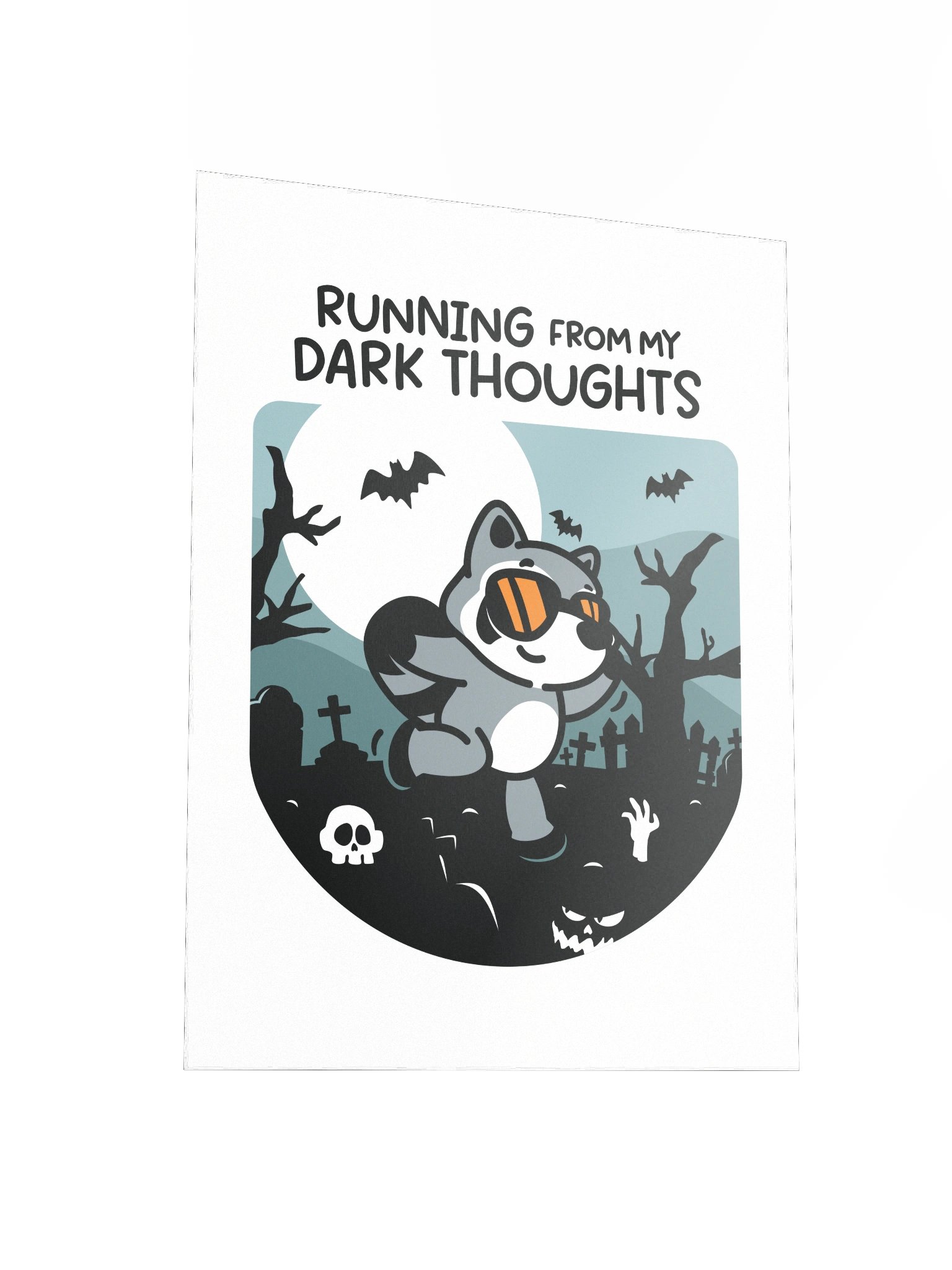 Running From My Dark Thoughts Poster product image (3)