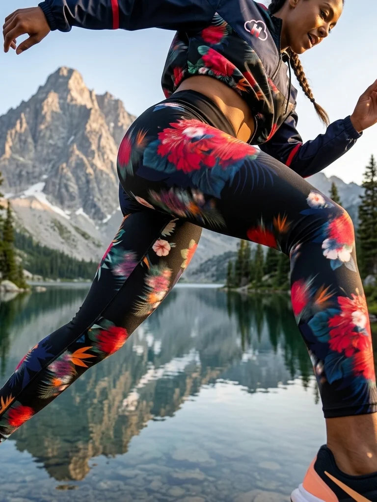 Flower Dust — Yoga Leggings 2027 product image (3)