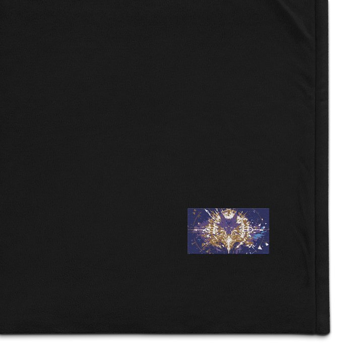 Mystic Wolf Symmetry Premium Blanket product image (1)