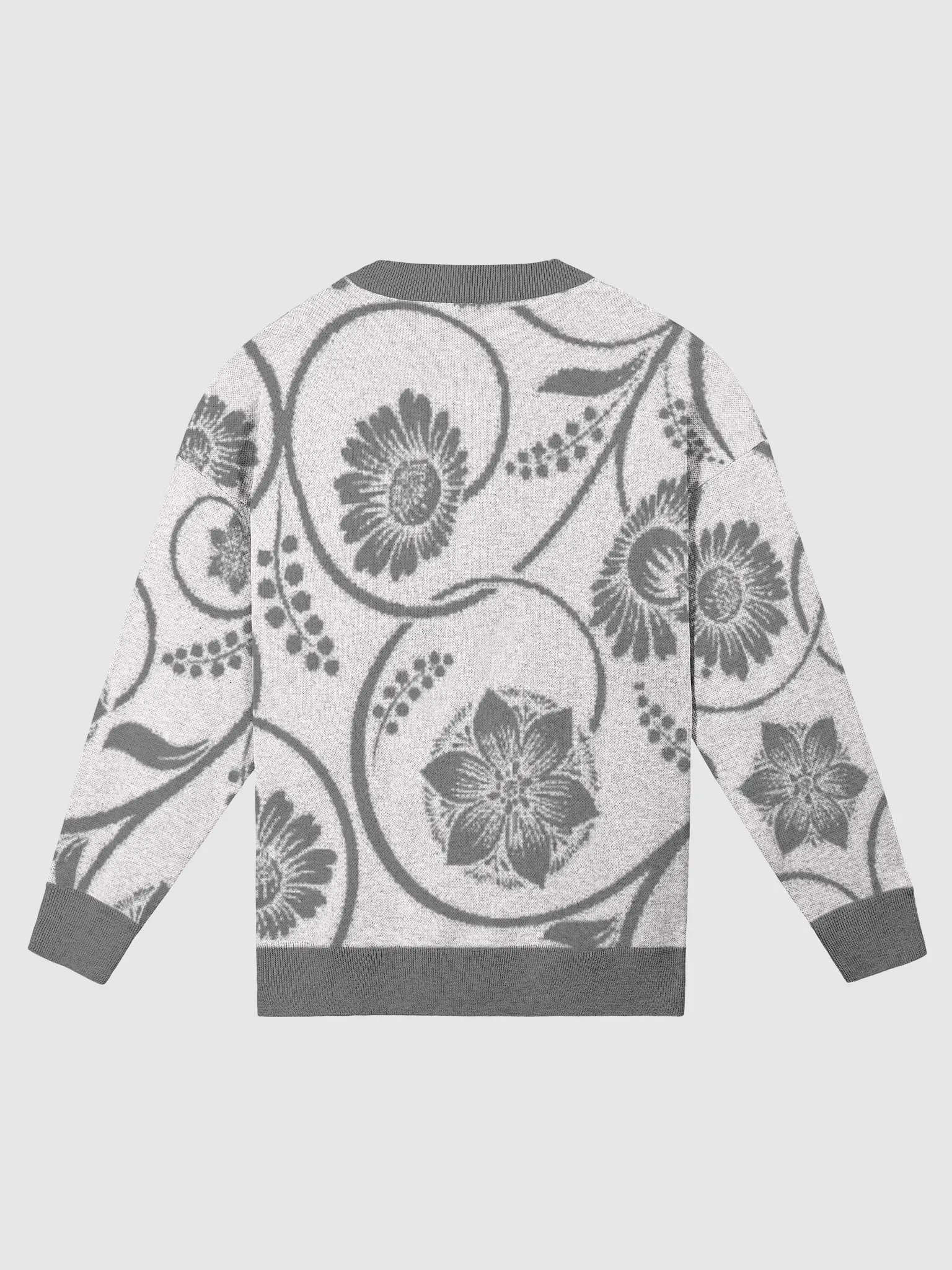 Floral Bliss Relaxed Crewneck Sweater product image (3)