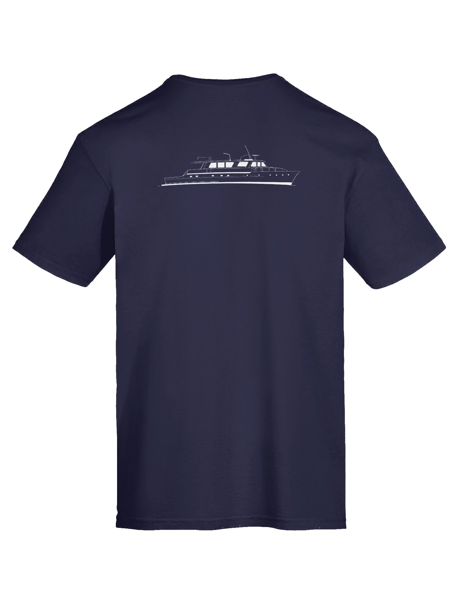 T-Shirt – Tangaroa Boat Outline product image (11)