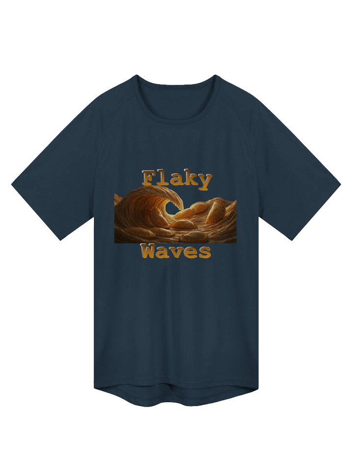 Gradient Waves Unisex Sports Jersey - Flaky Waves product image (2)