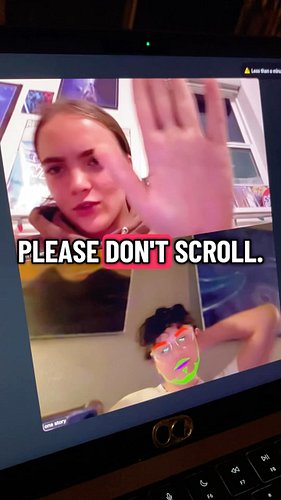 please don’t scroll 👀 if you watch and listen to our song ‘when the signal goes dark’ for at least 10 seconds, share and like...