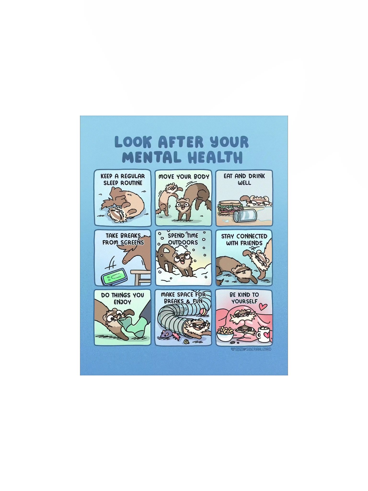 Look After Your Mental Health | Poster product image (1)