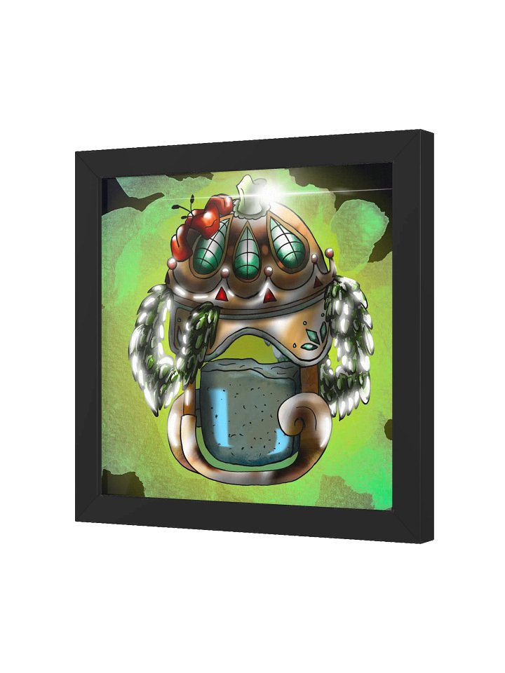 The Kingdom Influence - Vibrant Ayous Wood Framed Matte Poster product image (9)