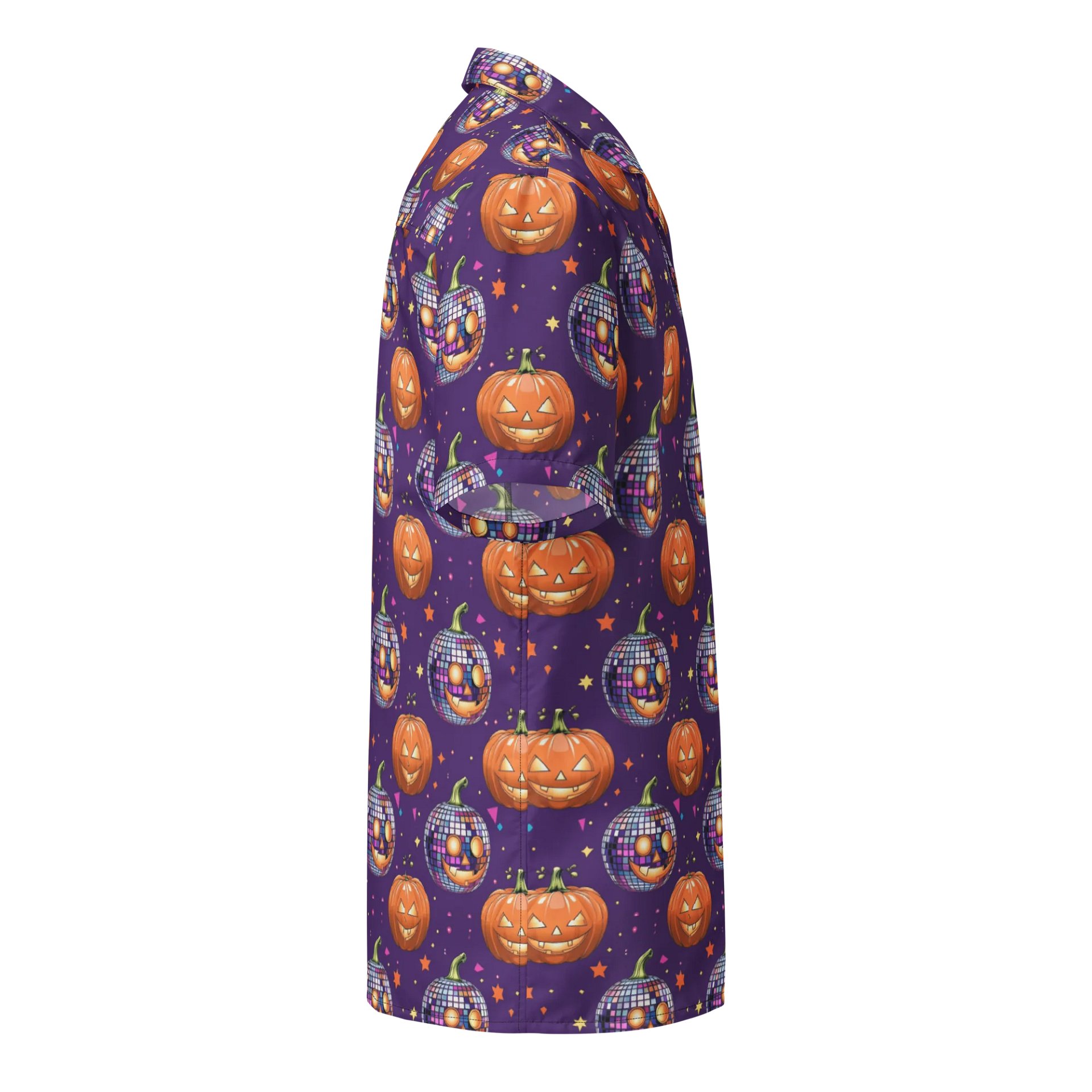 Disco Jack-o'-Lantern Hawaiian Shirt product image (4)