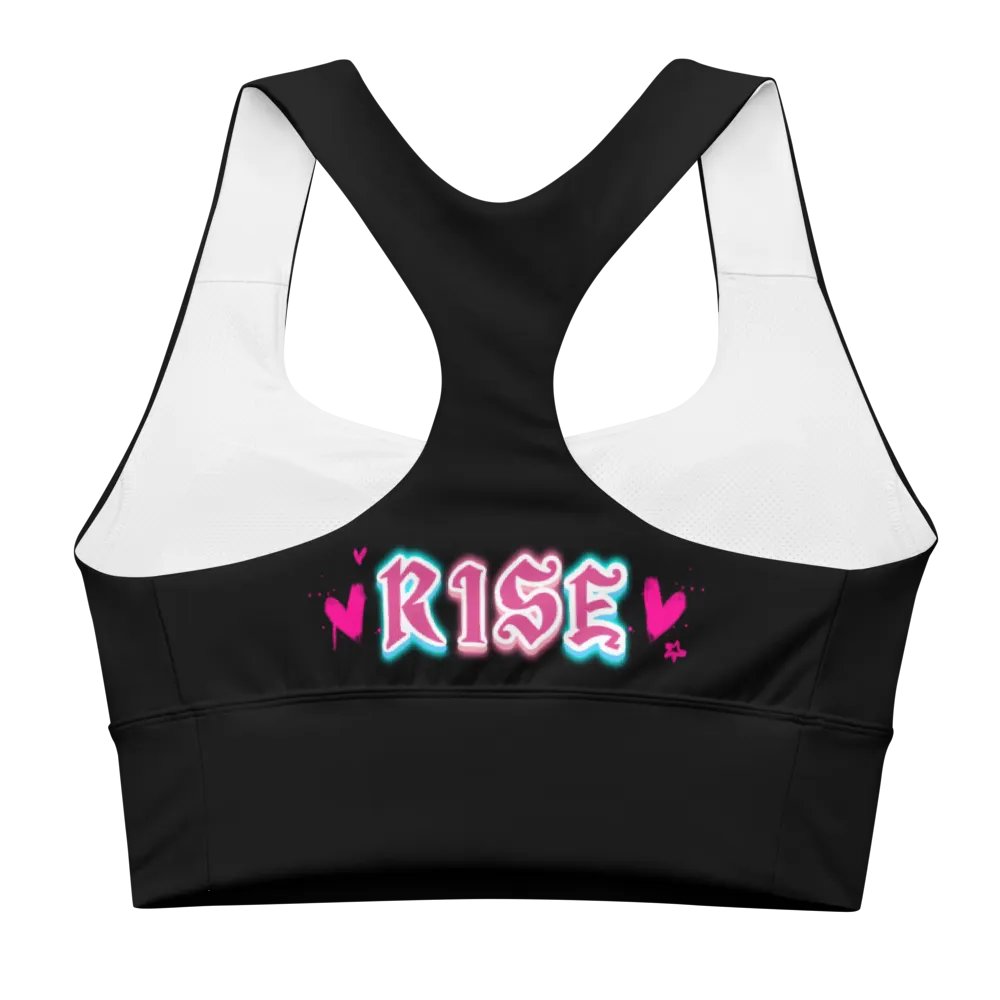 RISE Collection: Subtle Transgender Pride Phoenix Mild Compression Sports Bra product image (5)