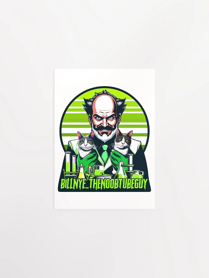 Bill Nye Cat Logo Poster product image (9)