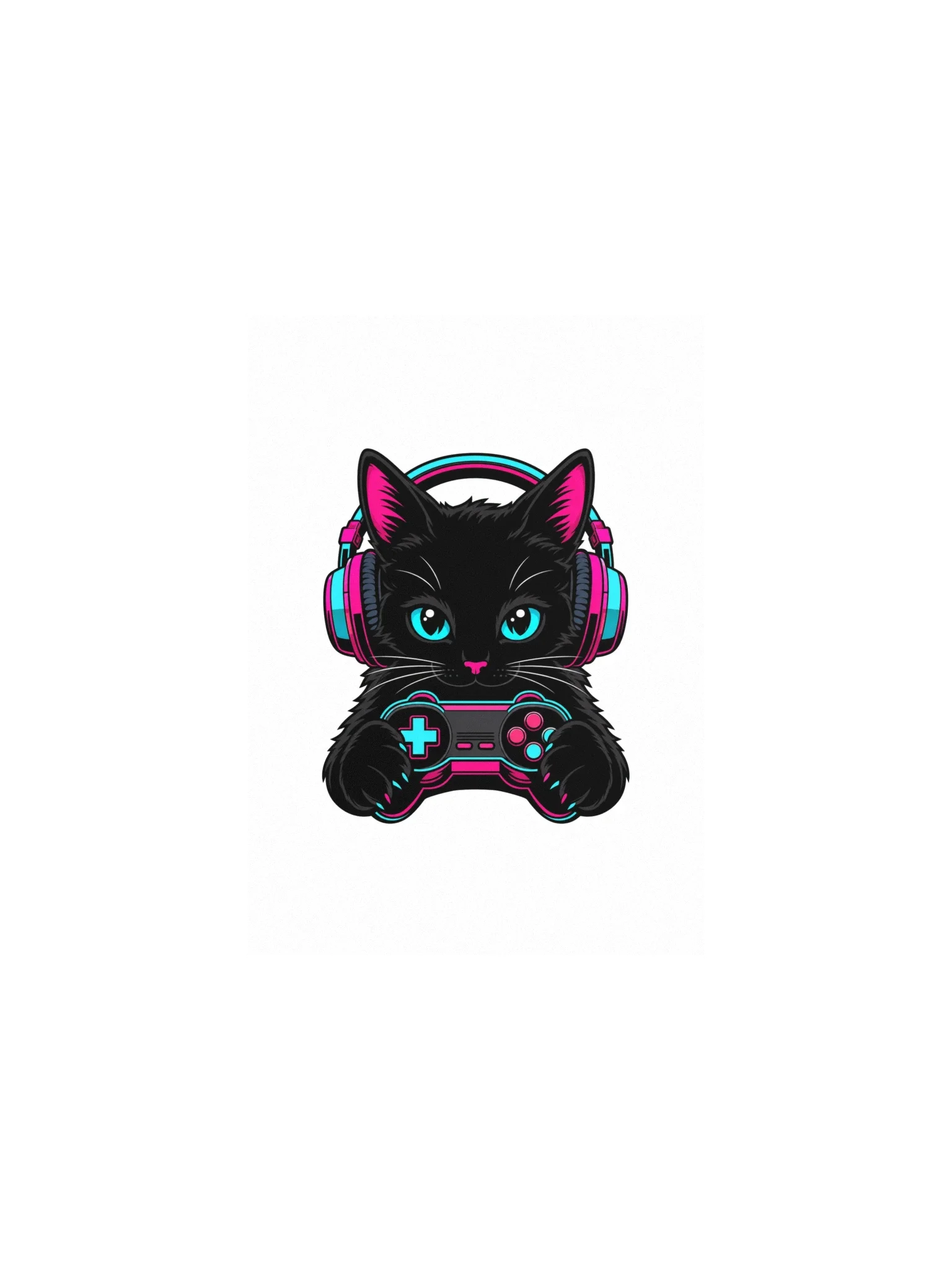 Arcade Headphone Cat