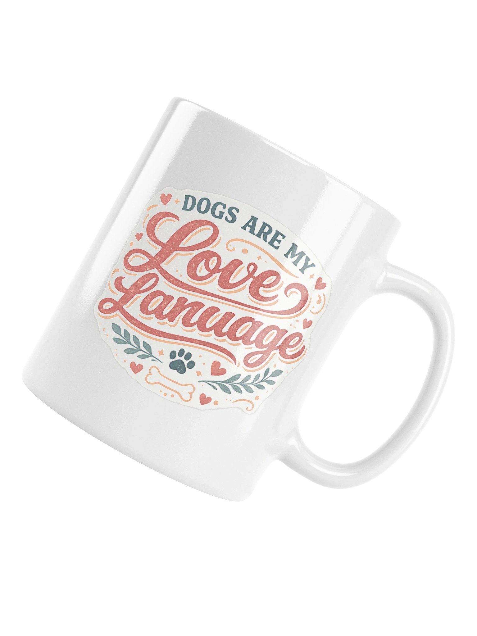 Dogs Are My Love Language Mug – Dog Mom Coffee Mug & Dog Lover Gift product image (7)