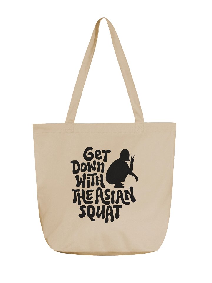 GET DOWN WITH THE ASIAN SQUAT (Female) Tote Bag product image (1)