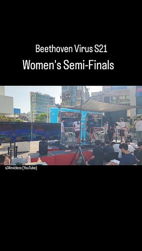 Beethoven Virus S21 (베토벤 바이러스) was the semi-final song in the women's tournament between: Lizzy, Bluefire, Nami and R2melt; w...