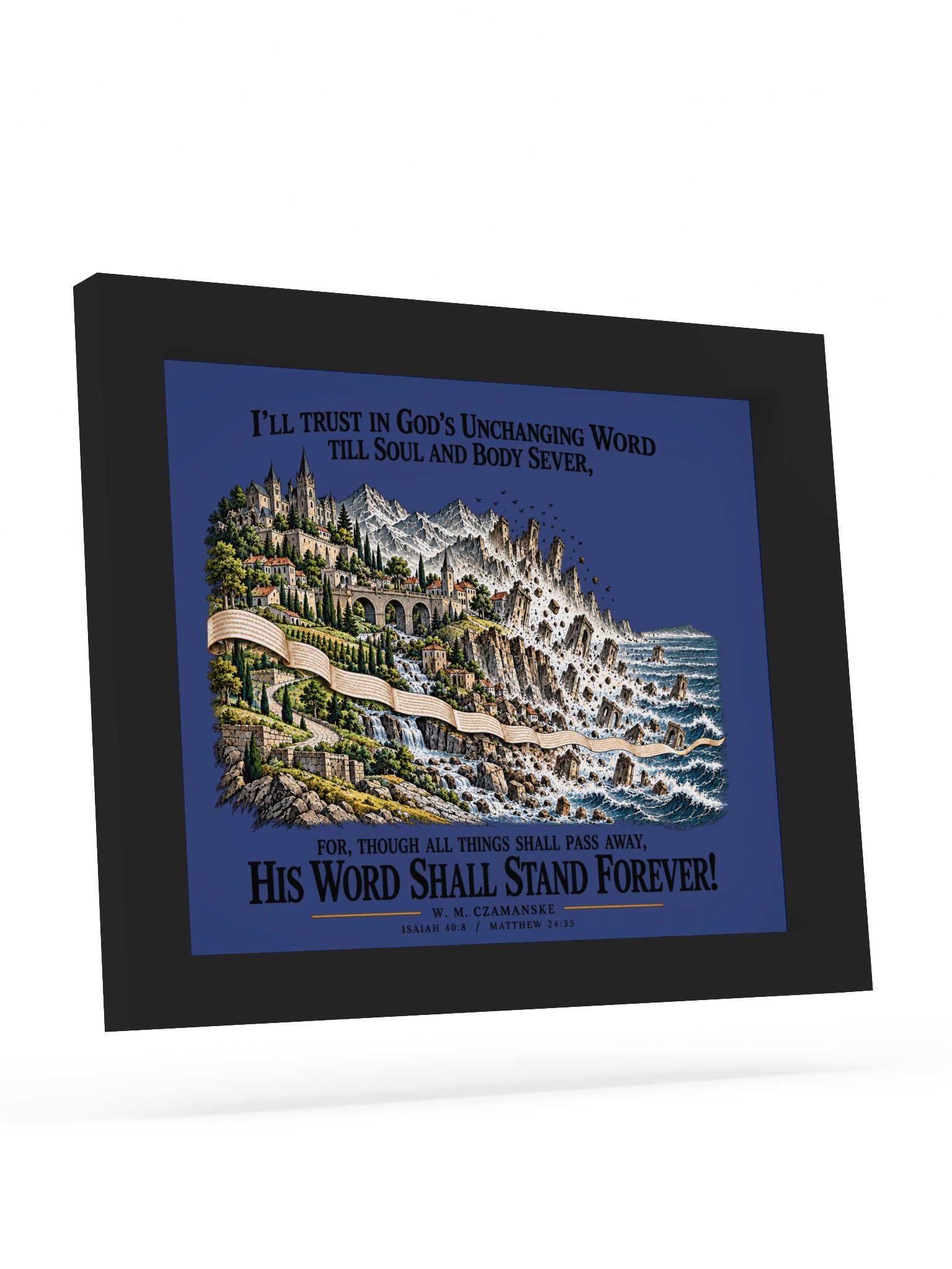 God's Unchanging Word Framed Wall Art product image (4)