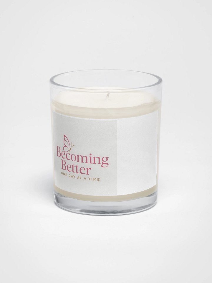 Becoming Better One Day At a Time Candle product image (1)