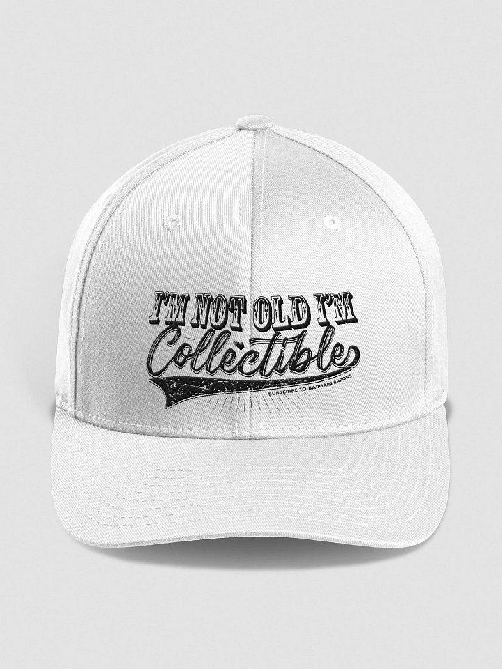 I'M NOT OLD (Embroidered Fitted Cap - White) product image (1)