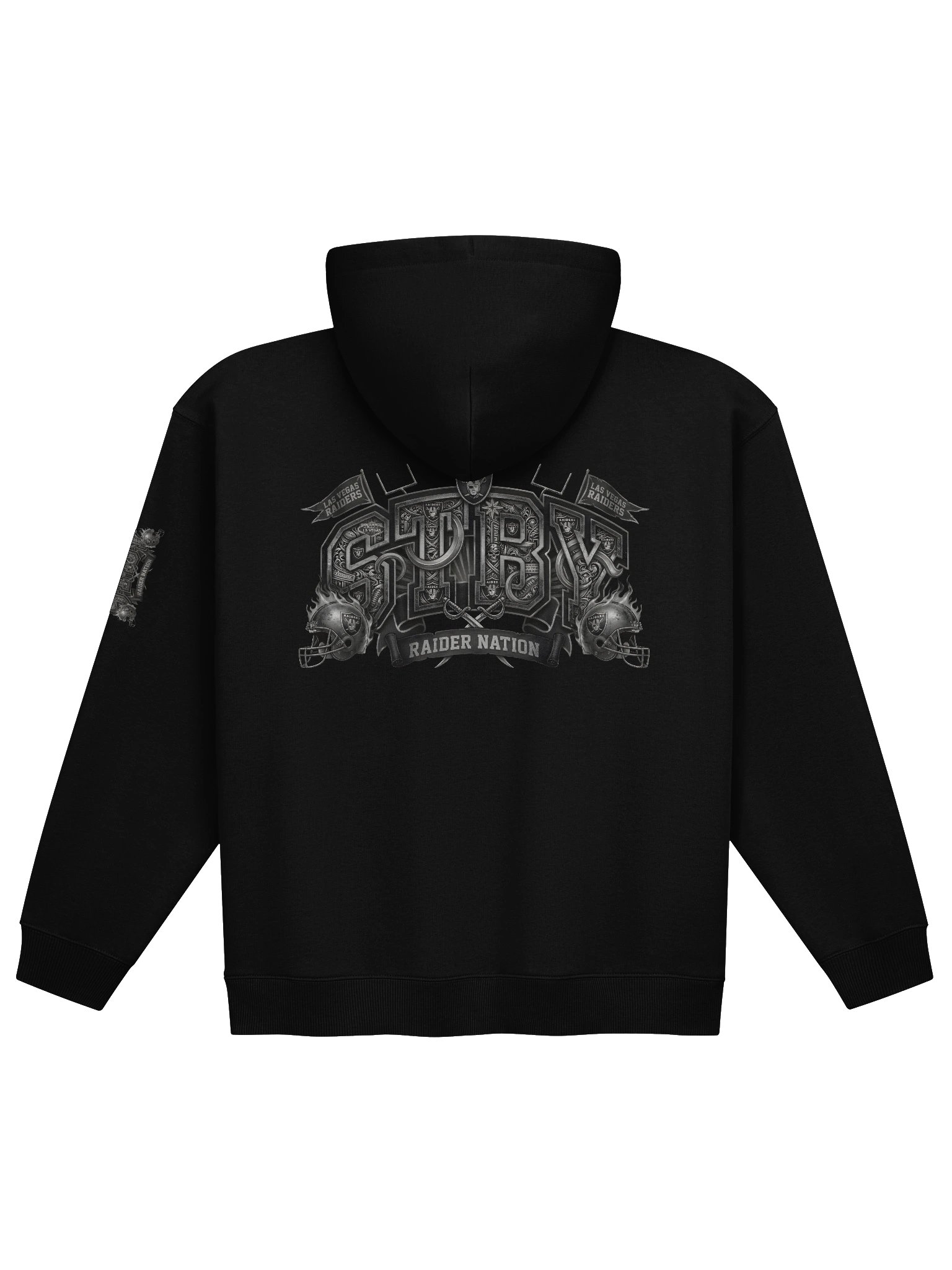 Silver Raider Nation Hoodie product image (6)