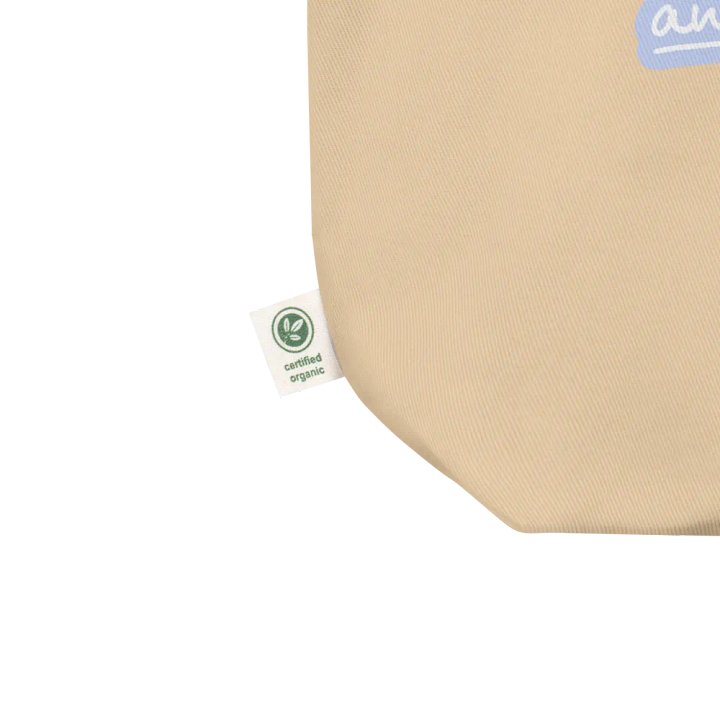Bubbly and a B*tch (lined design, #BDCAEF) tote bag product image (5)