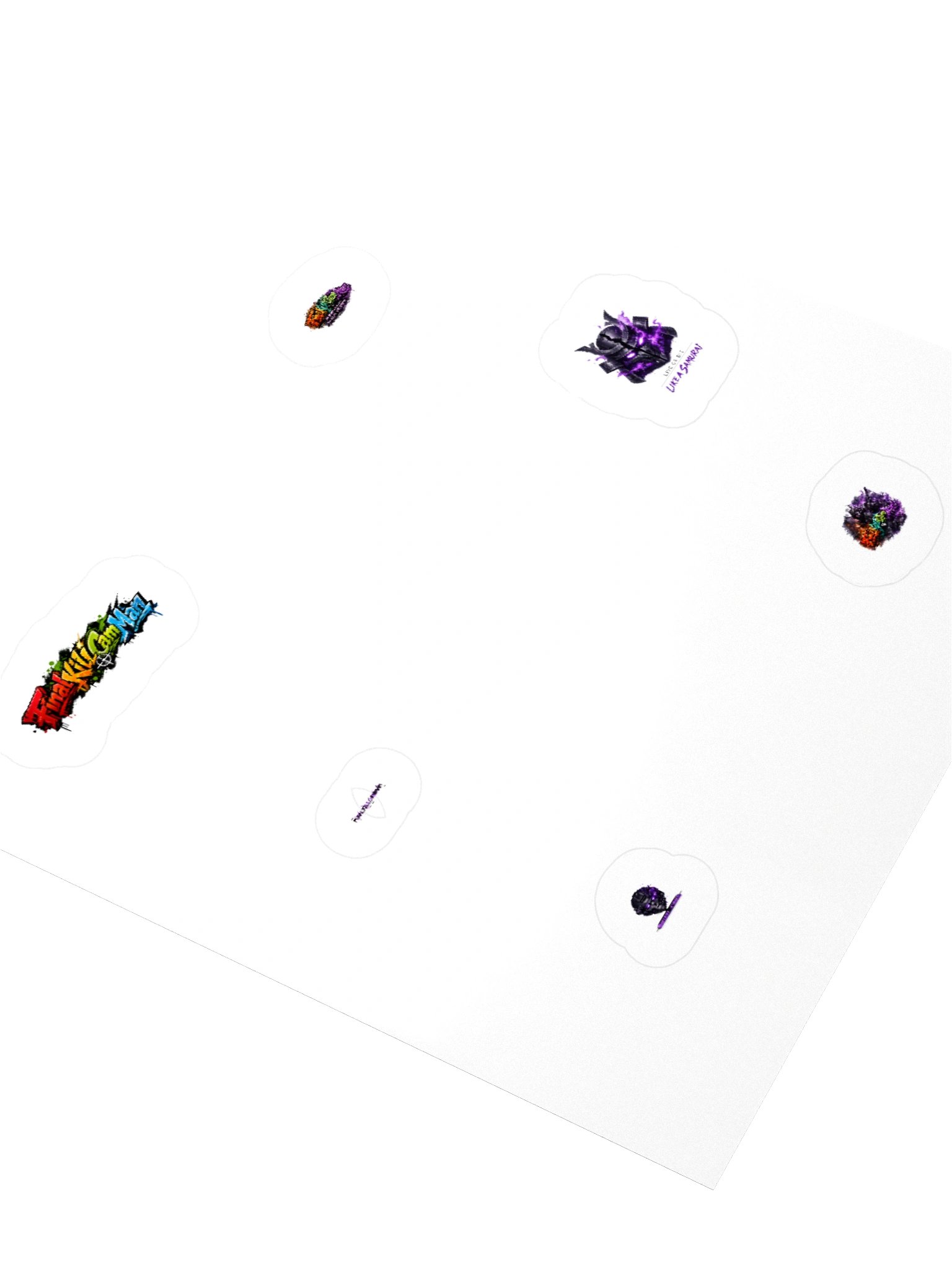 samurai stickers product image (12)