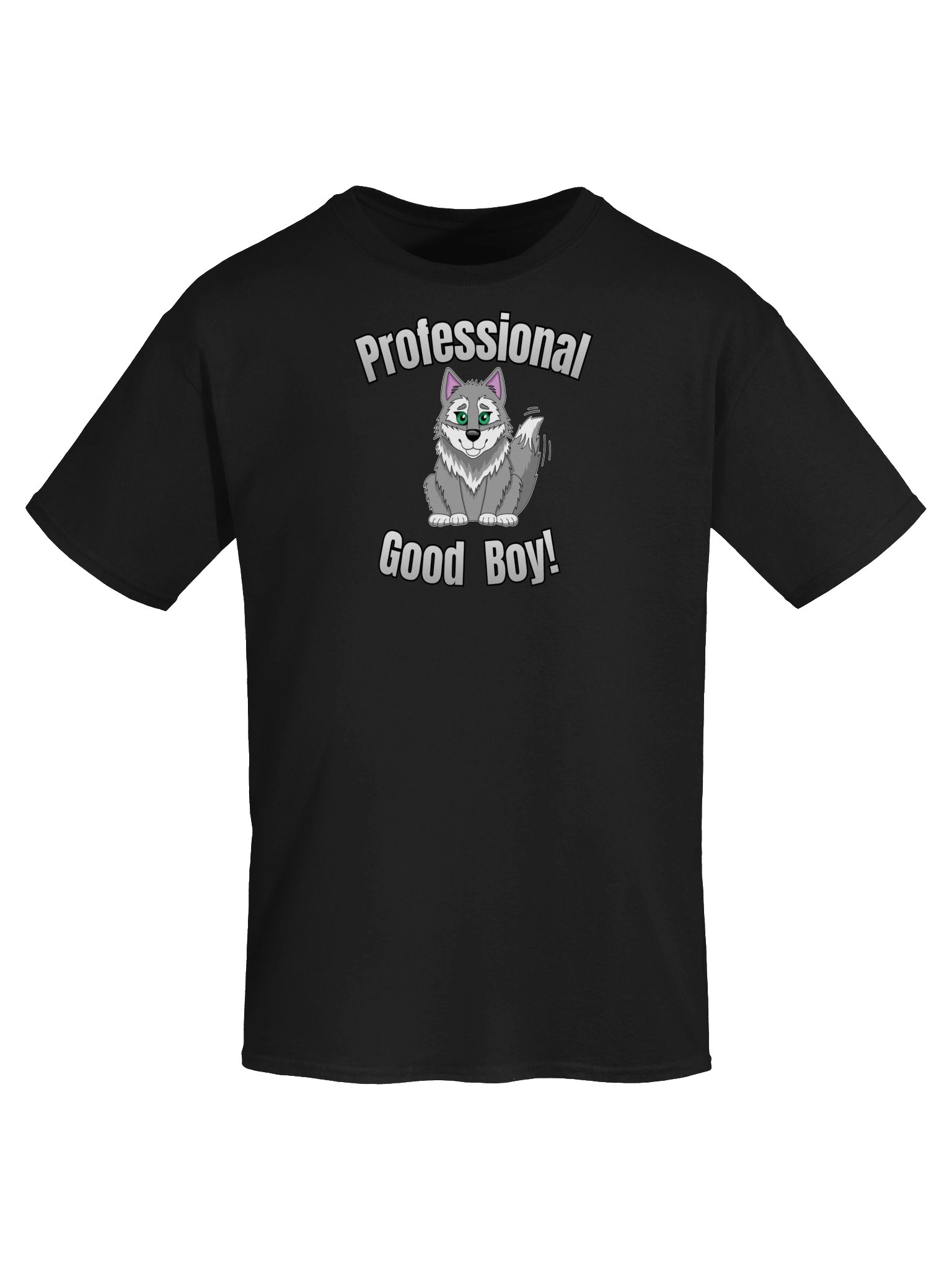 "Professional Good Boy!" Baby Wolf - Gildan Tee product image (5)