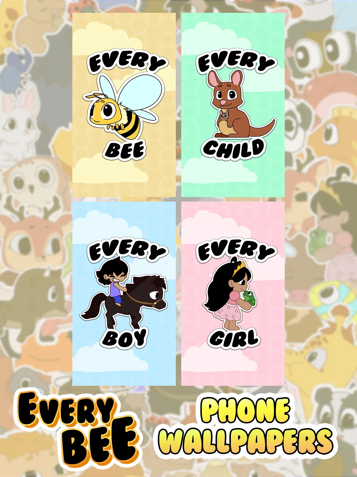 Every Bee Wallpaper Pack product image (3)