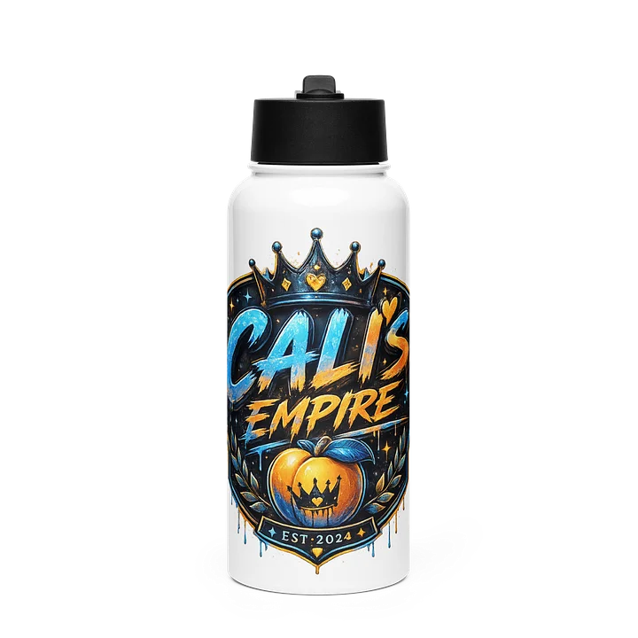 Stainless steel Cali's Empire water bottle product image (1)