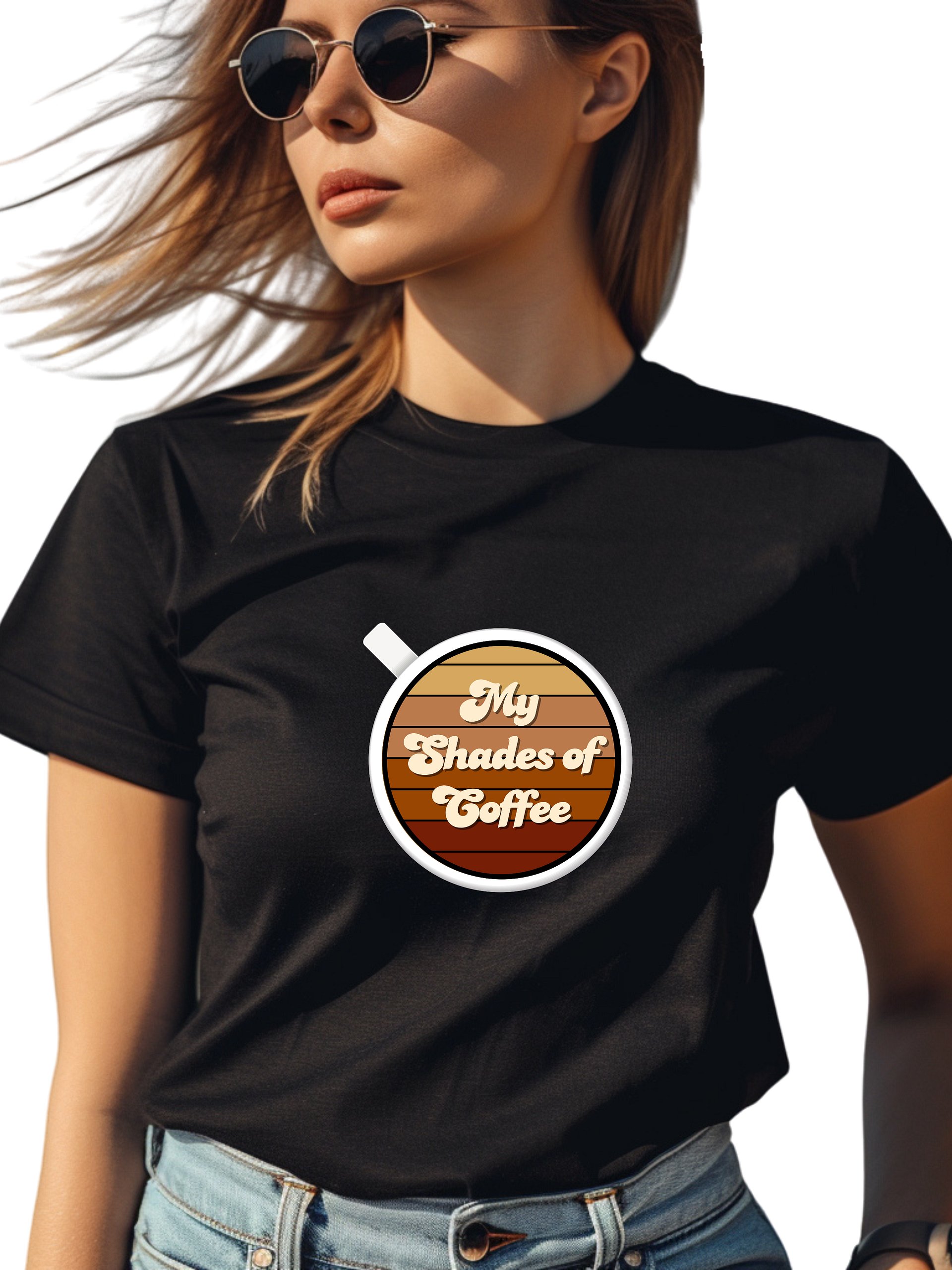 My Shades Of Coffee Supersoft T-shirt product image (1)