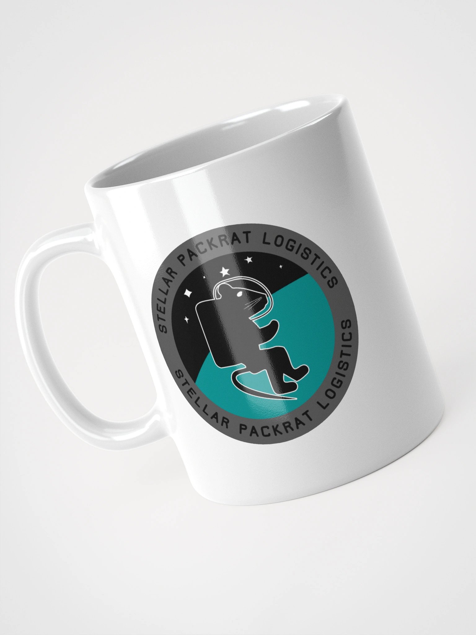 Stellar Packrat Logistics White Glossy Mug product image (7)