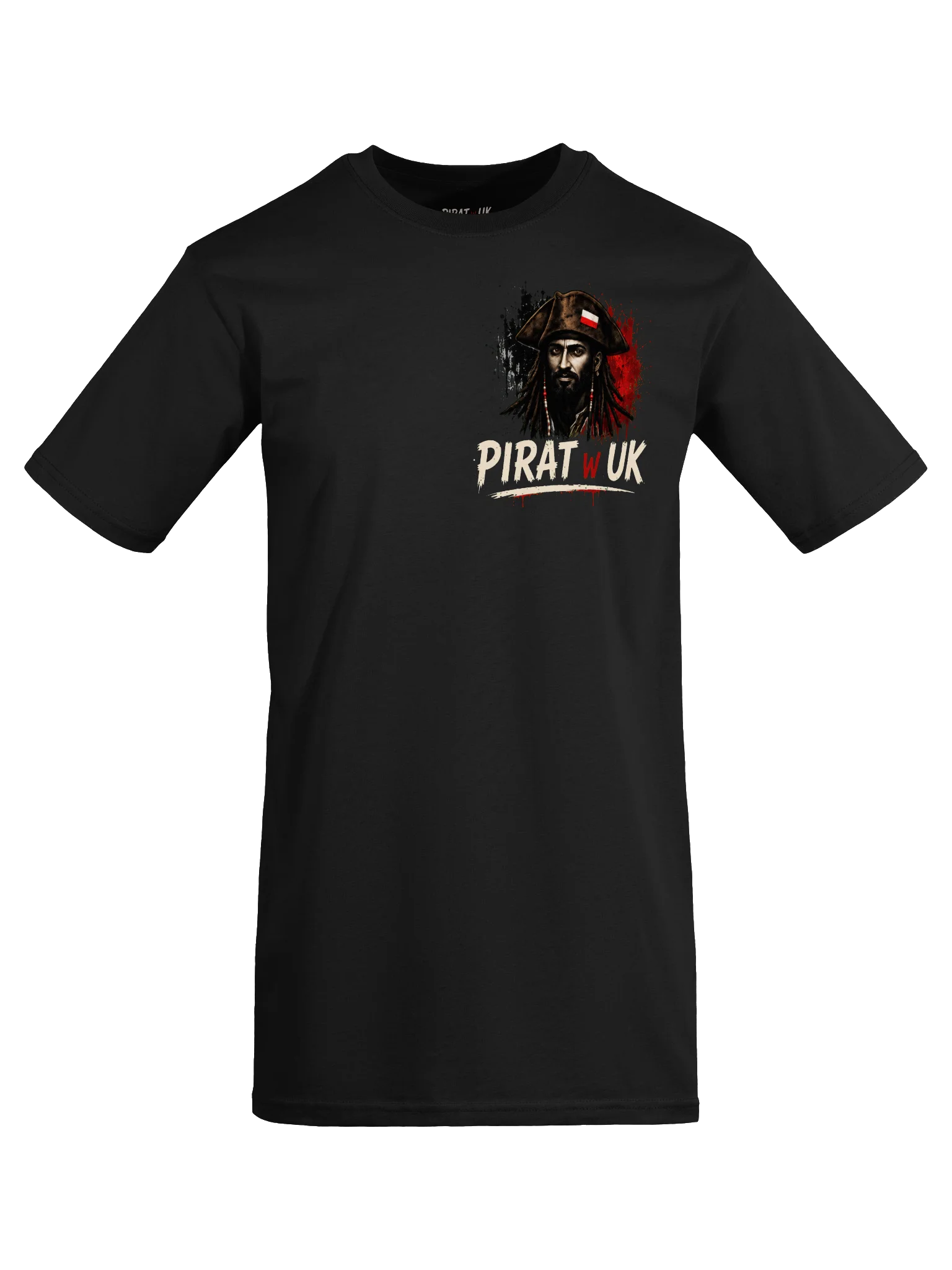 Pirat w UK — Heavyweight Tee (Black) product image (2)
