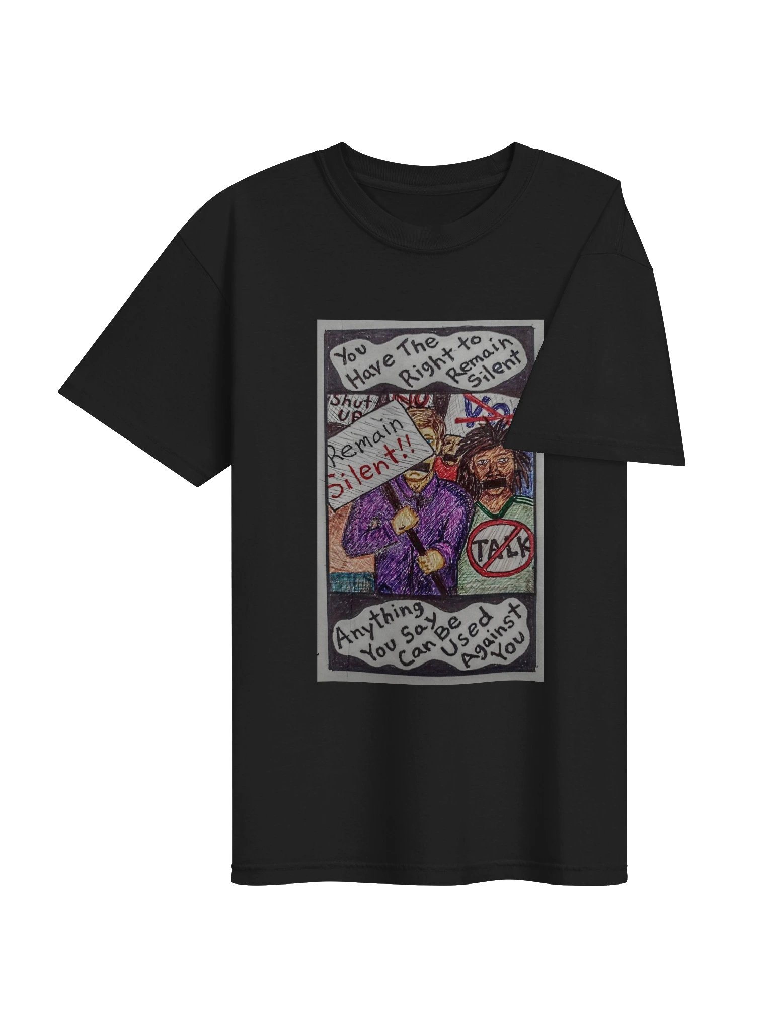 Remain Silent Tee product image (4)