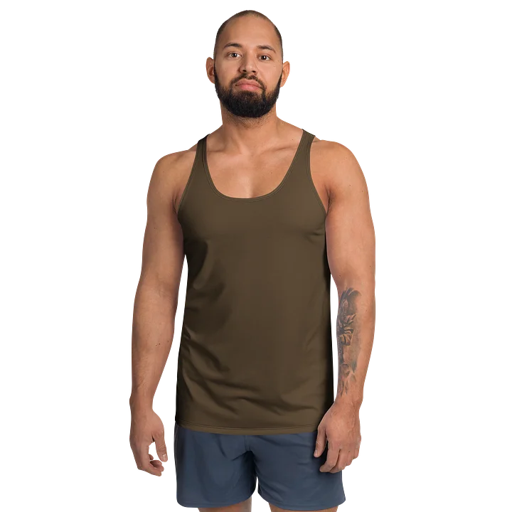 Minimal Brown Tank Top product image (1)