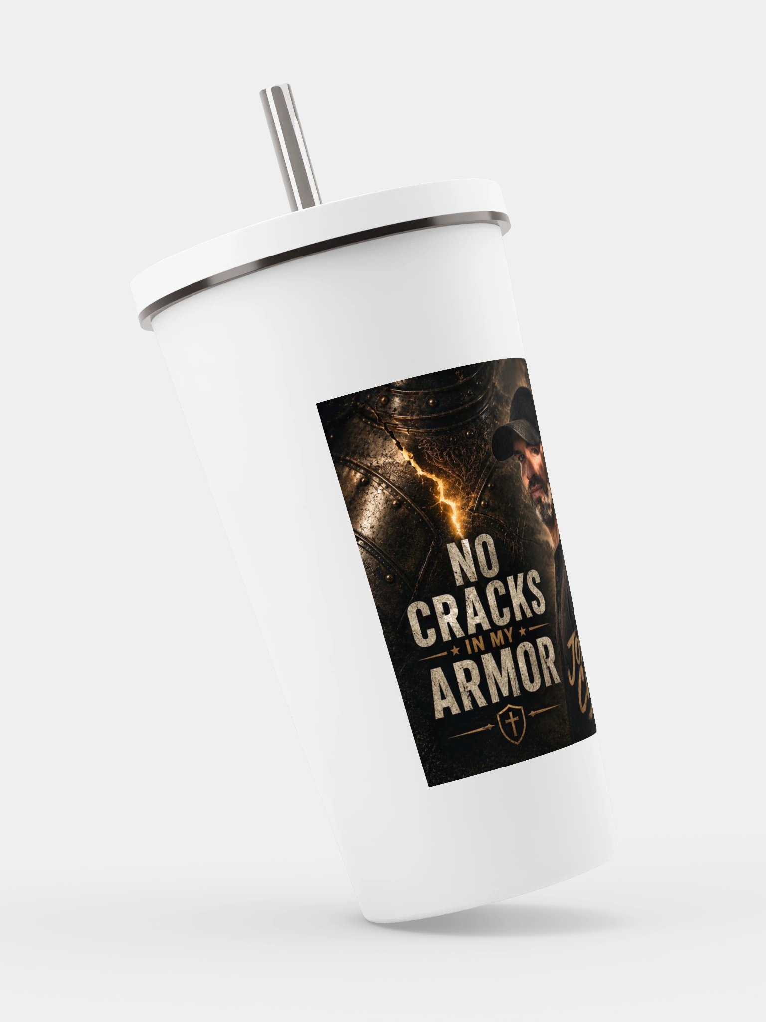 No Cracks In My Armor Insulated Tumbler product image (2)