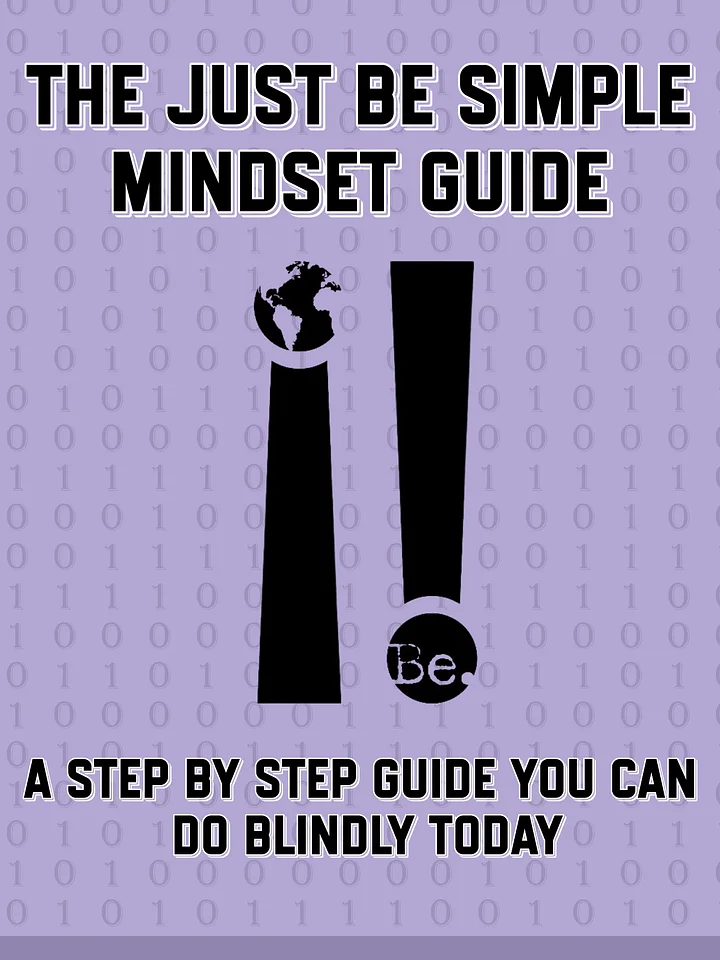 The Just Be Simple Mindset Guide product image (1)