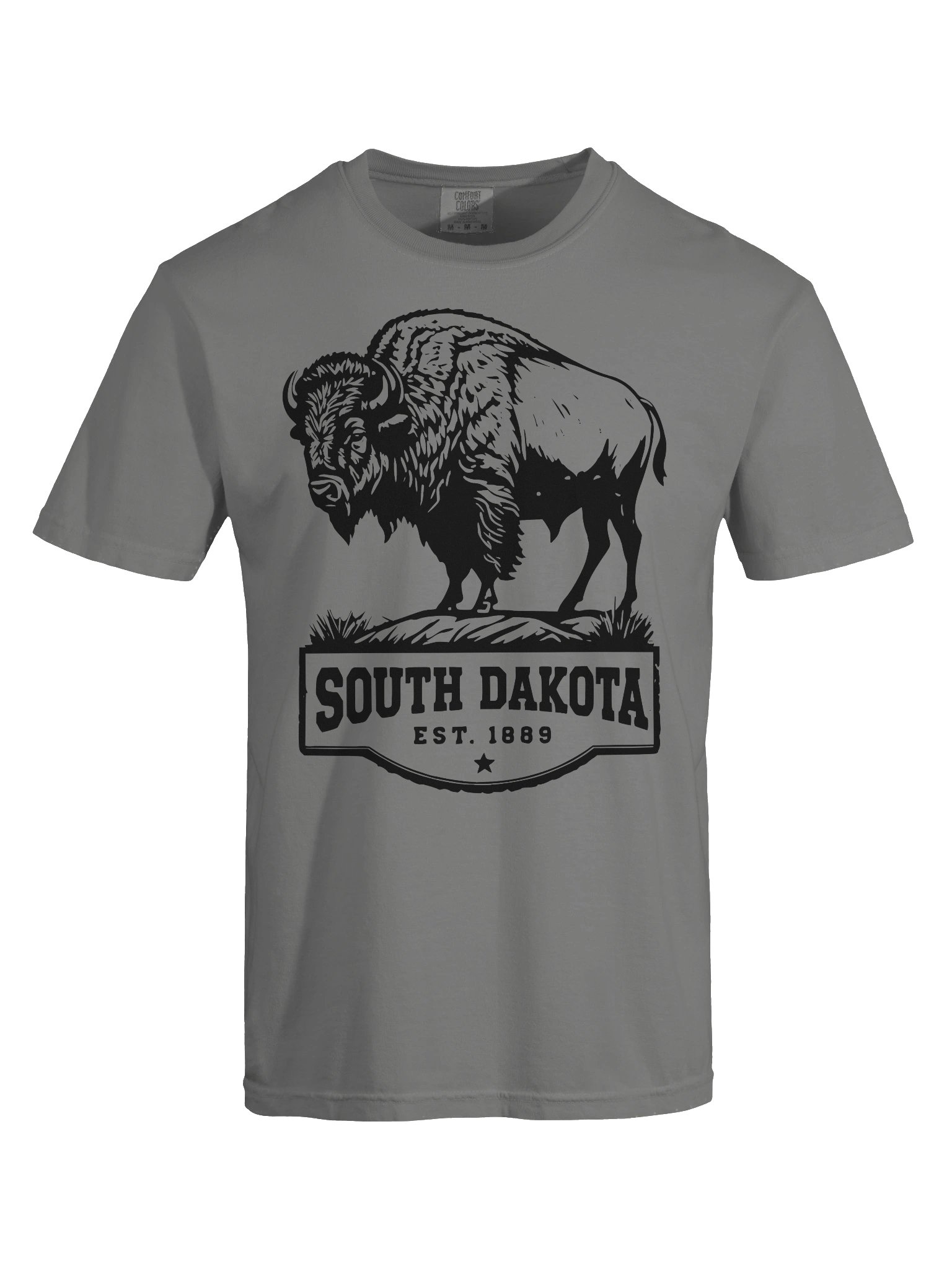 South Dakota Bison T-Shirt | Vintage State Pride Western Tee product image (13)