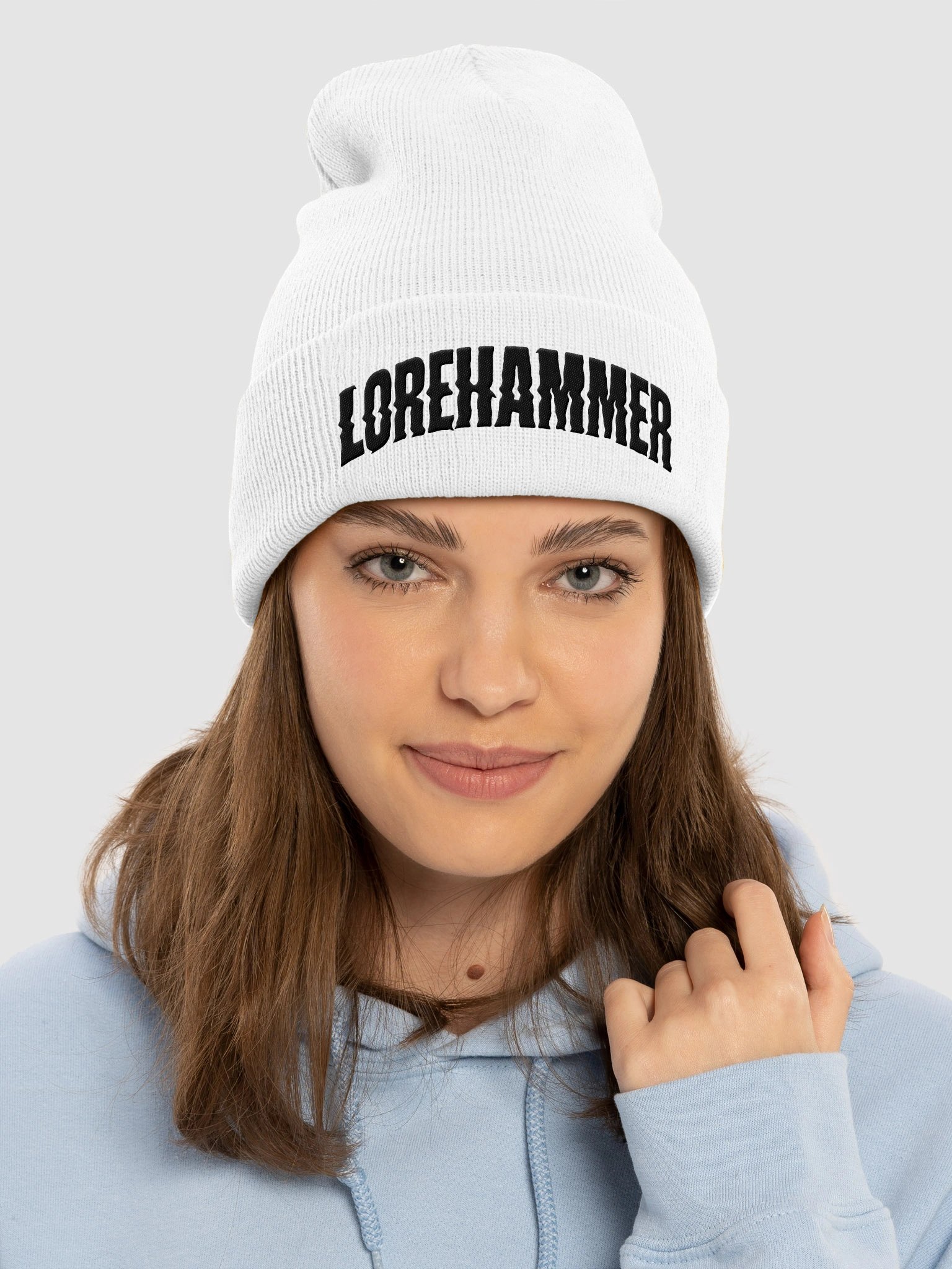 CHOSEN DELUXE EMBROIDERED BEANIE (LIGHT) product image (15)
