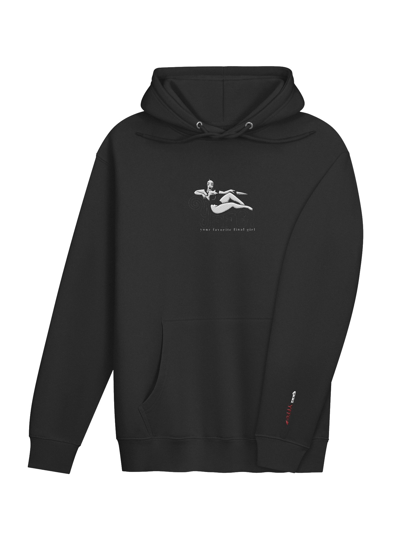 Post Mortem Pin Up Embroidered Hoodie product image (4)