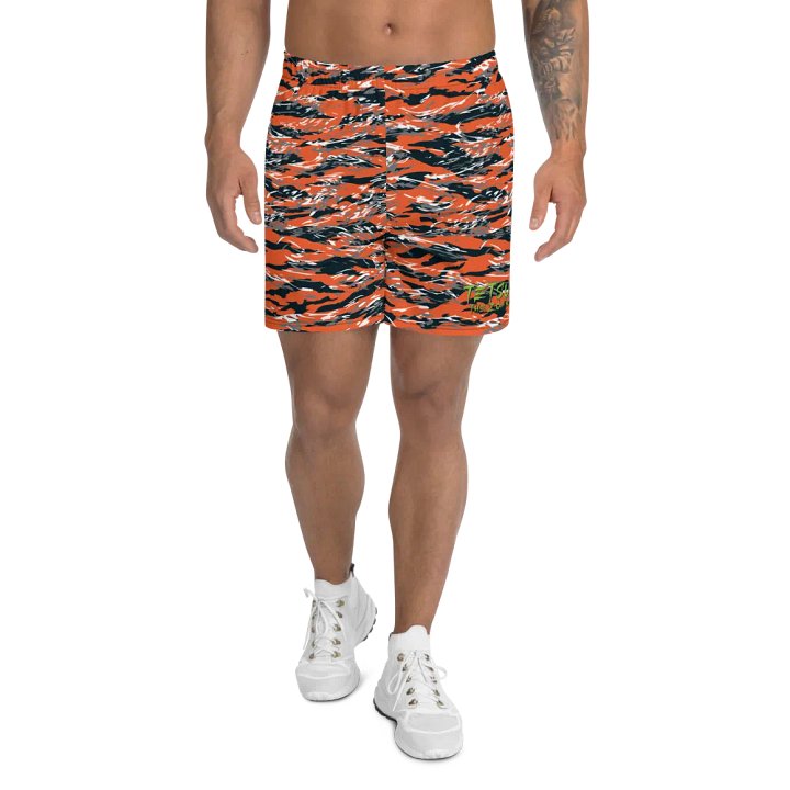 Tiger Camo Athletic Shorts product image (2)