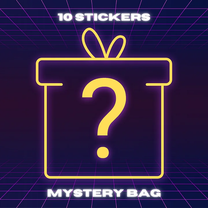 Large Mystery Sticker Bag (10 Stickers) product image (1)