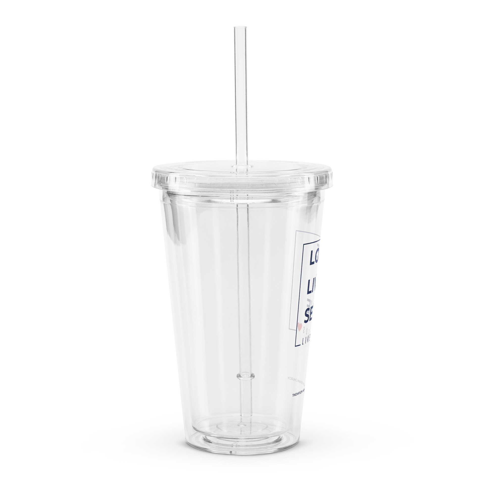 Love. Live. Serve. Like Jesus 16oz. Plastic Tumbler product image (3)