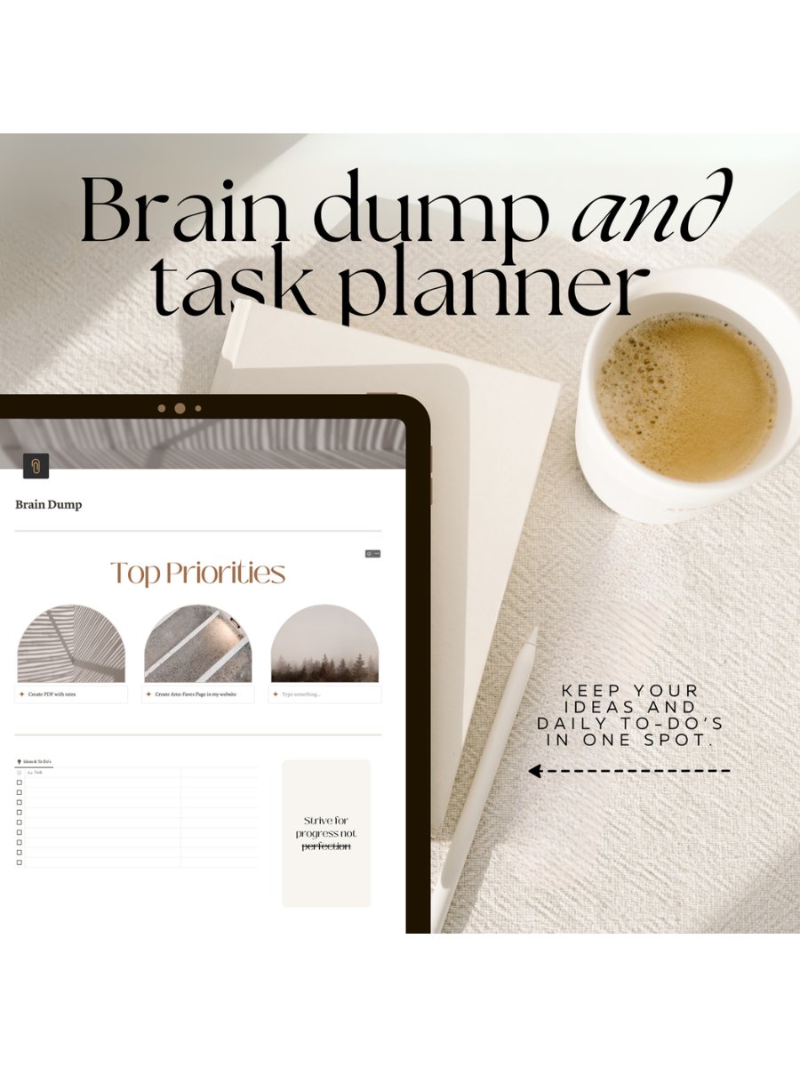 Amazon Influencer Notion Template product image (6)