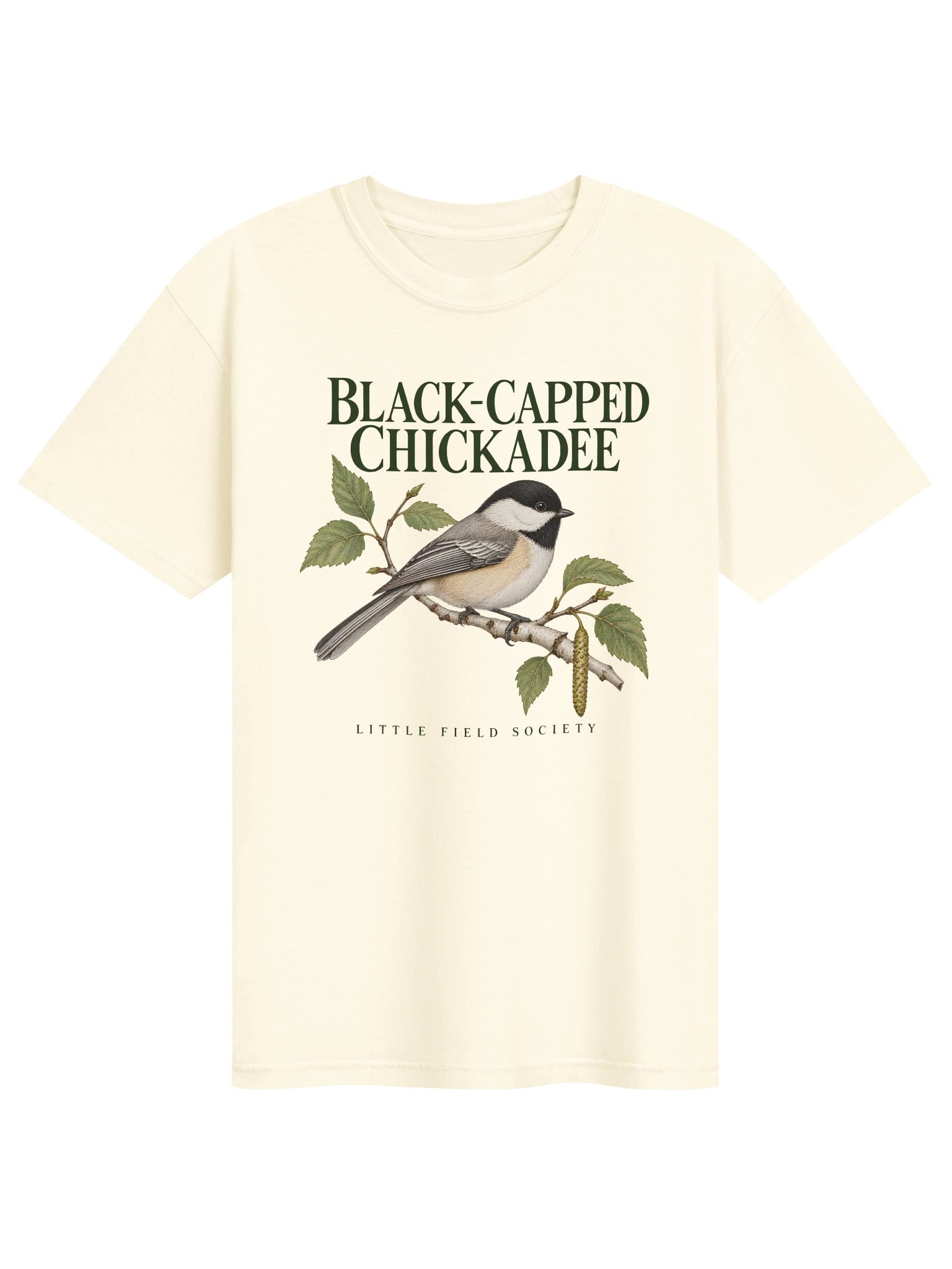 Black-Capped Chickadee — Birding T-Shirt product image (1)