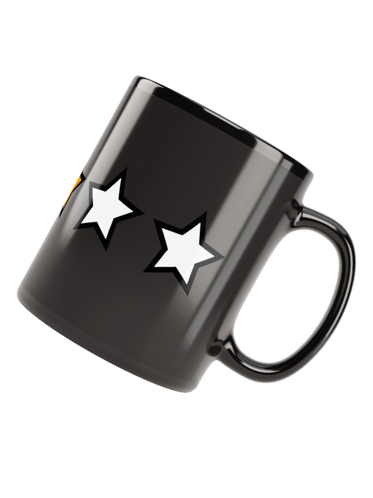 5-Star Rating Glossy Black Mug product image (11)